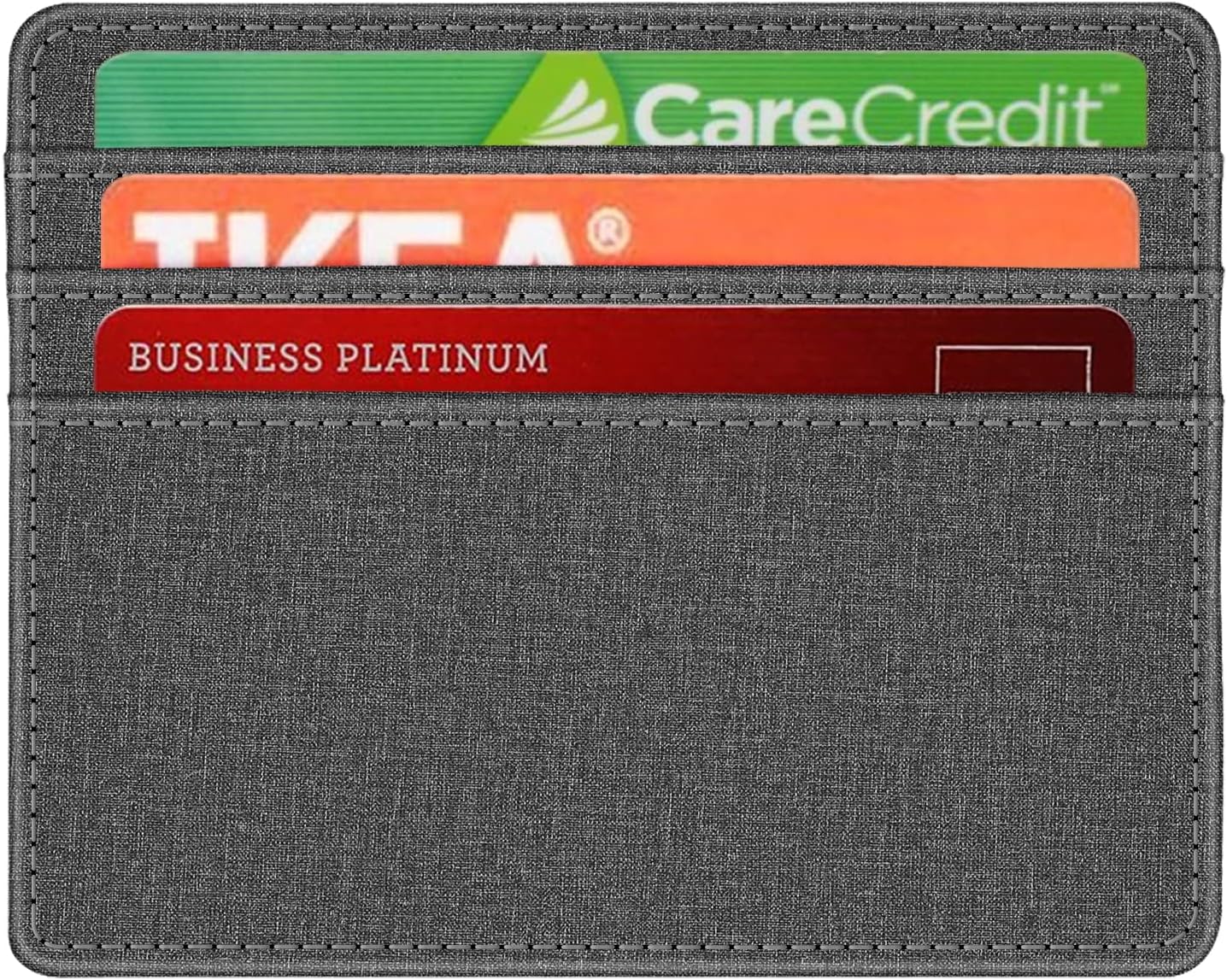 Slim Minimalist Front Pocket Wallet, Fintie RFID Blocking Credit Card Holder Card Cases with ID Window for Men Women (Black) - Image 7